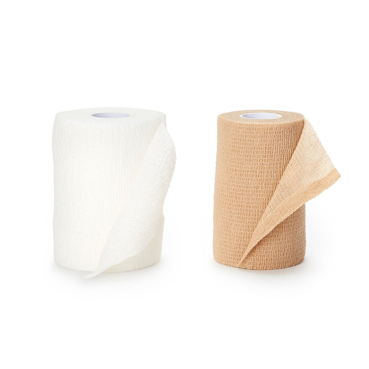 FlexPress2 2-Layer Compression Bandage System, Self-Adherent, Tan / White, Foam / Fabric, NonSterile - 79202-Single - LL Medico