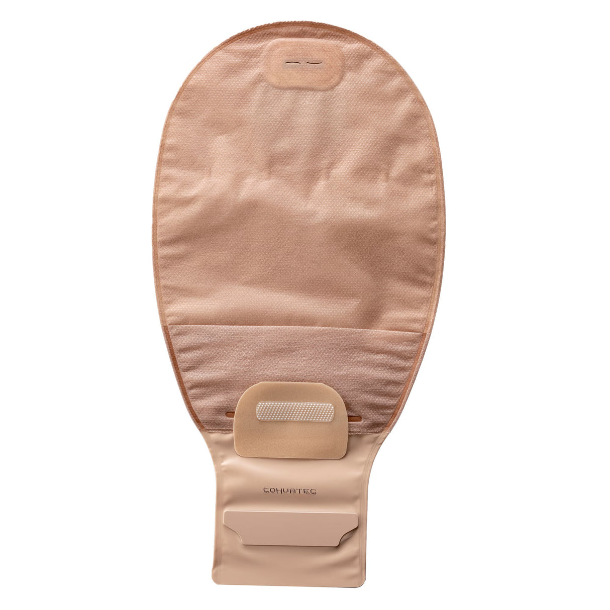 ConvaTec Natura Two-Piece Ostomy Pouch, Drainable with Filter, Beige, 12" Length - 416420-Single - LL Medico