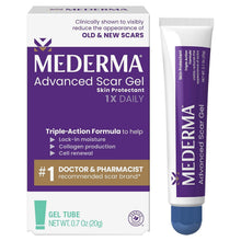 Mederma Advanced Scar Gel, Skin Protectant, 0.7 oz