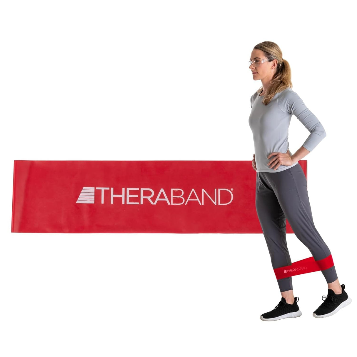 TheraBand Exercise Resistance Band, Blue, X-Heavy, 25 Yard