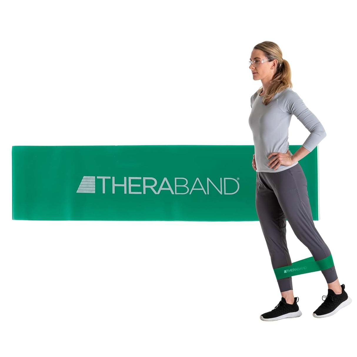 TheraBand Exercise Resistance Band, Blue, X-Heavy, 25 Yard