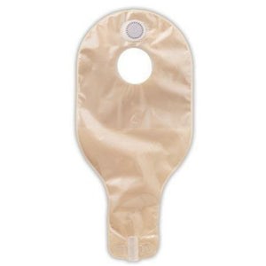 Sur-Fit Natura Two-Piece Ostomy Pouch, Drainable, Transparent with Filter, 14", Box of 5 - 420695 - LL Medico