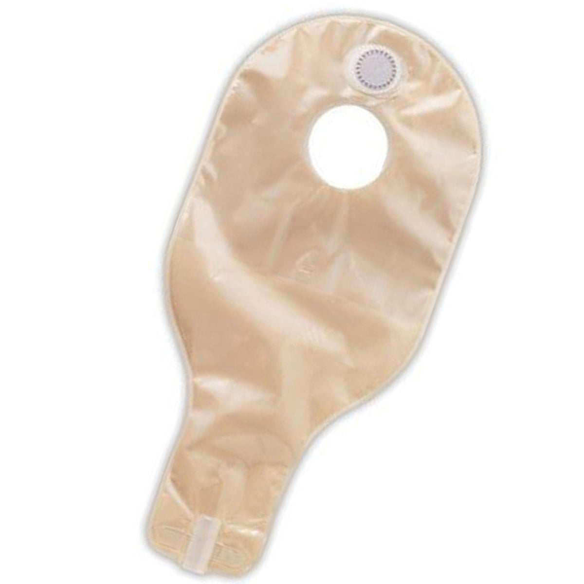 Sur-Fit Natura Two-Piece Ostomy Pouch, Drainable, Transparent with Filter, 14", Box of 5 - 420695 - LL Medico