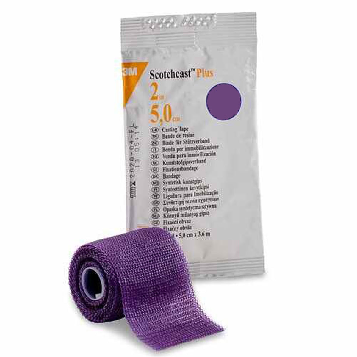 3M Scotchcast Plus, Cast Tape, Fiberglass / Resin, Purple - LL Medico