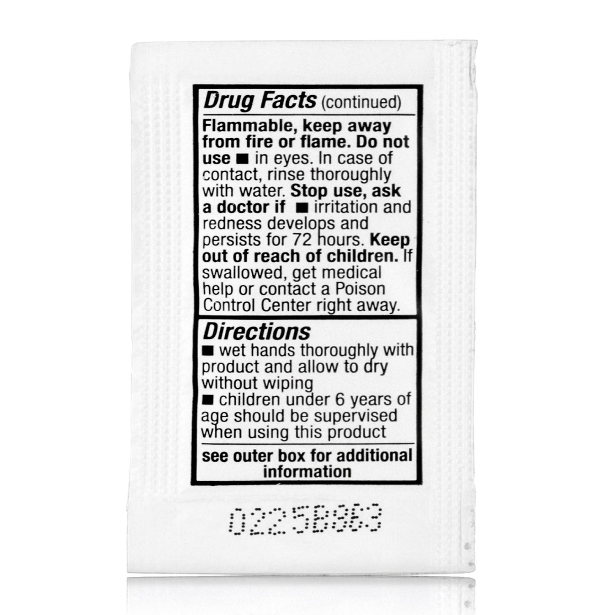 McKesson Antiseptic Hand Sanitizer Gel, 0.9 g