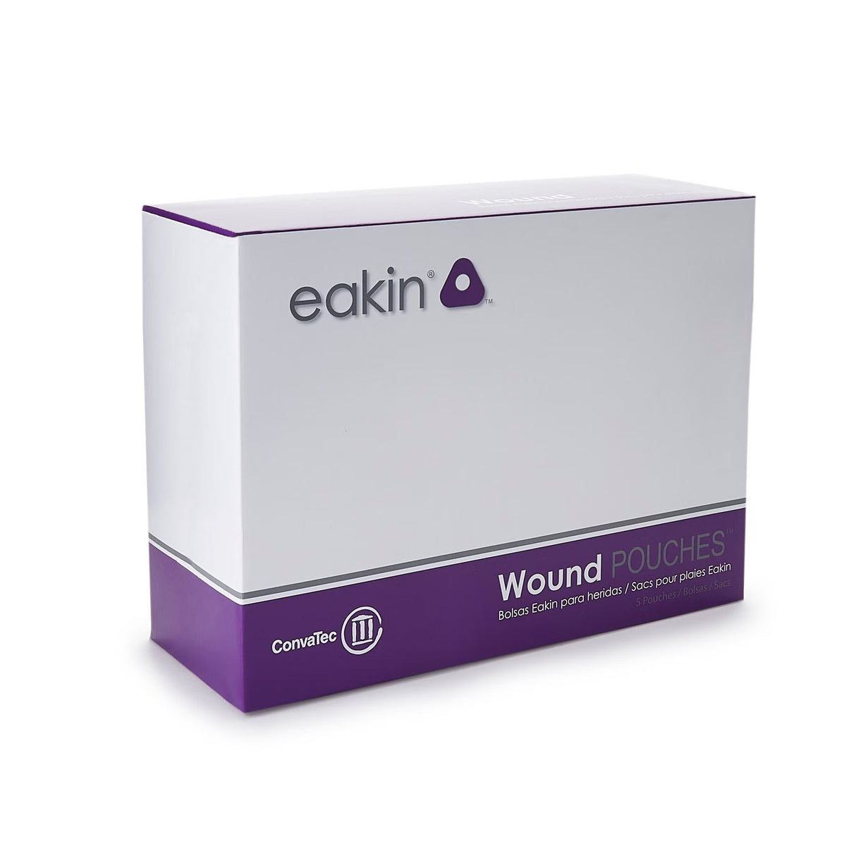 ConvaTec Eakin Fistula and Wound Drainage Pouch, x 158mm Cutting Area One-Piece Pouch, Flat