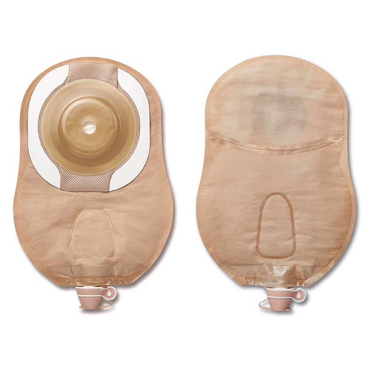 Hollister CeraPlus Soft Convex One-Piece Urostomy Pouch, Cut-to-Fit, Ultra-Clear, 9-Inch