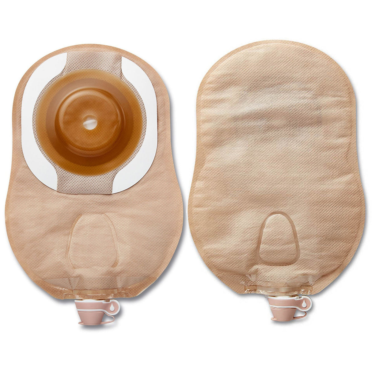 Hollister Premier One-Piece Urostomy Pouch, Flat, Pre-Cut, Transparent, 9-Inch