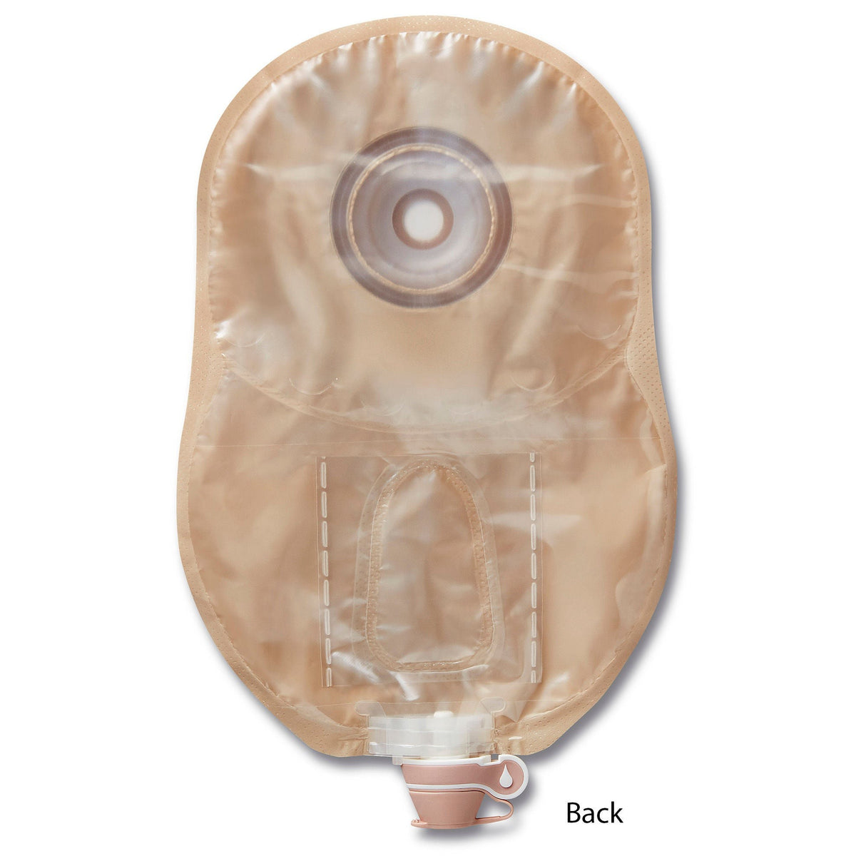 Hollister Premier One-Piece Urostomy Pouch, Convex Pre-Cut 1 1/2" Stoma, Ultra-Clear, 9" Length, Box of 5 - 84898 - LL Medico
