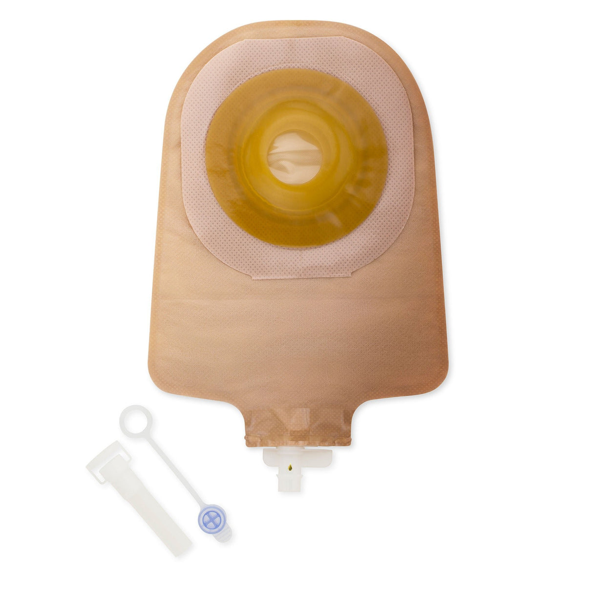 Hollister Premier One-Piece Urostomy Pouch, Convex, Pre-Cut, Beige, 9-Inch