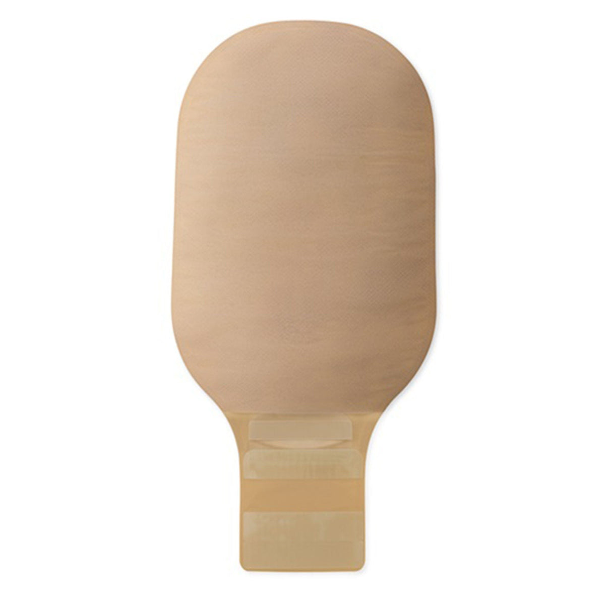 Hollister Premier Flextend One-Piece Colostomy Pouch, Flat, Pre-Cut, Beige, 12-Inch