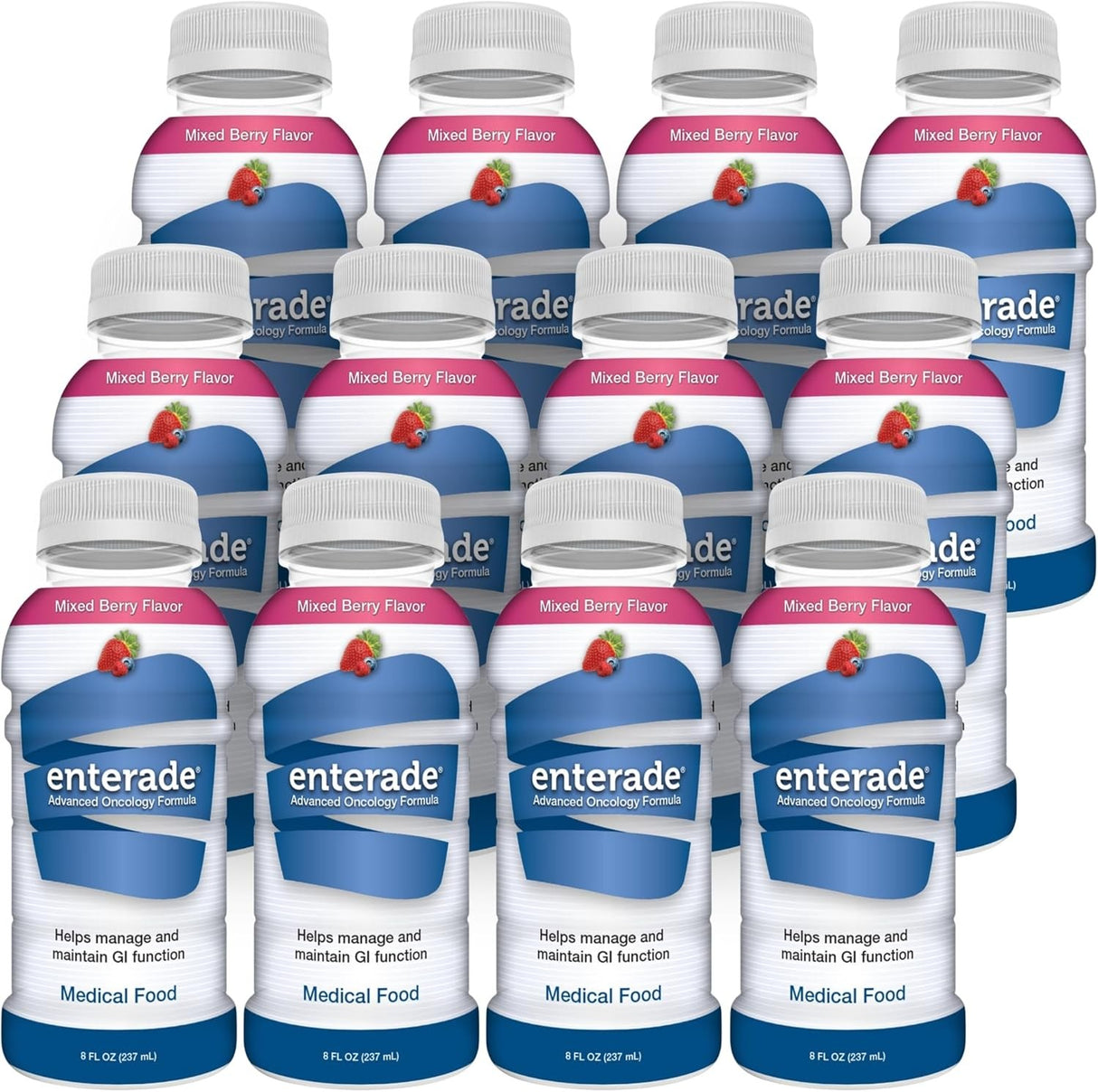enterade Advanced Oncology Oral Supplement, Mixed Berry, 8 oz