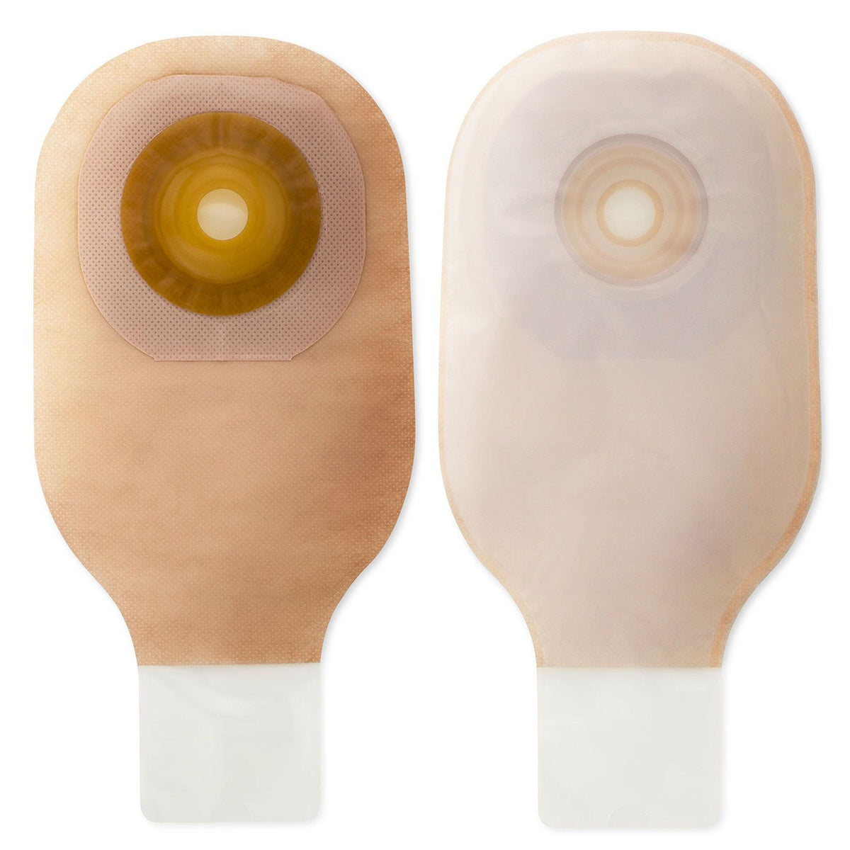 Hollister Premier One-Piece Colostomy Pouch, Convex, Pre-Cut, Transparent