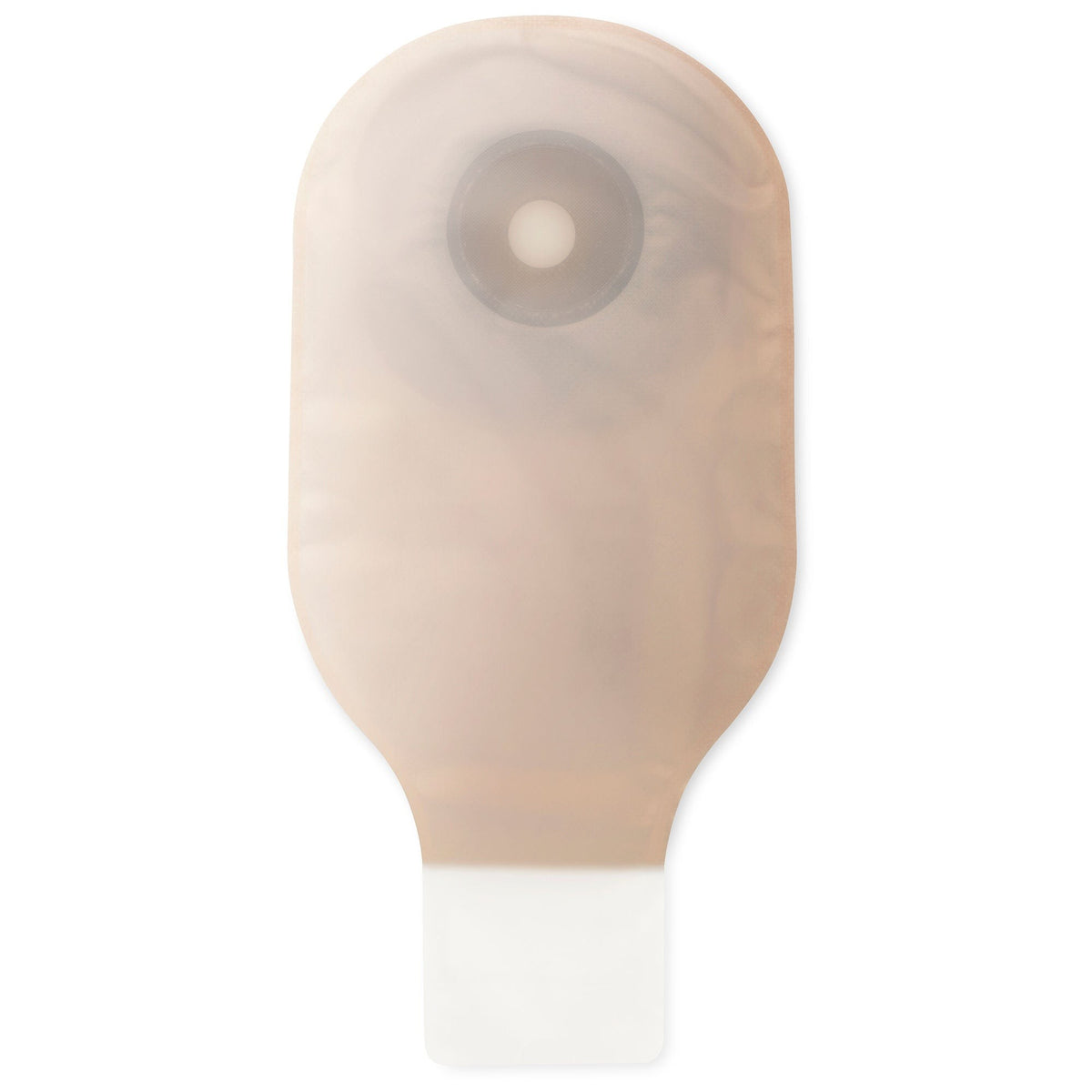 Hollister Premier Flextend One-Piece Colostomy Pouch, Flat, Pre-Cut, Transparent, 12-Inch