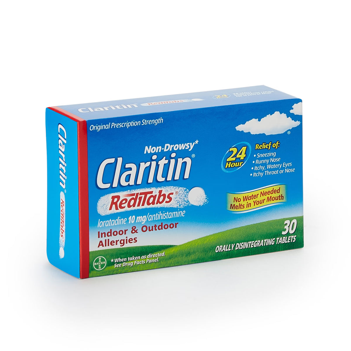 Claritin RediTabs Allergy Relief, Loratadine 10 mg, Tablet - 30 count - LL Medico