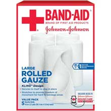 Band-Aid Sterile Conforming Bandage, 4" x 3 3/5 Yard