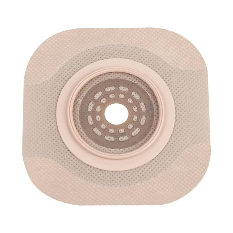 Hollister FlexTend Two-Piece Skin Barrier, Square, Cut-to-Fit, Without Flange