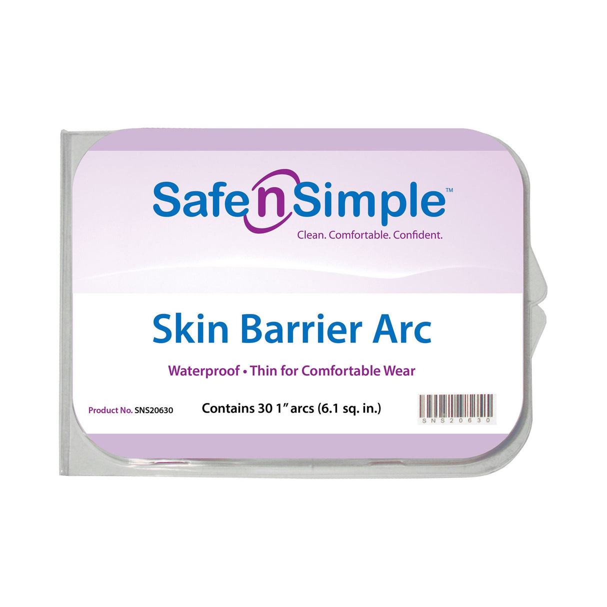 Safe n Simple Moldable Skin Barrier Arc, 1 Inch