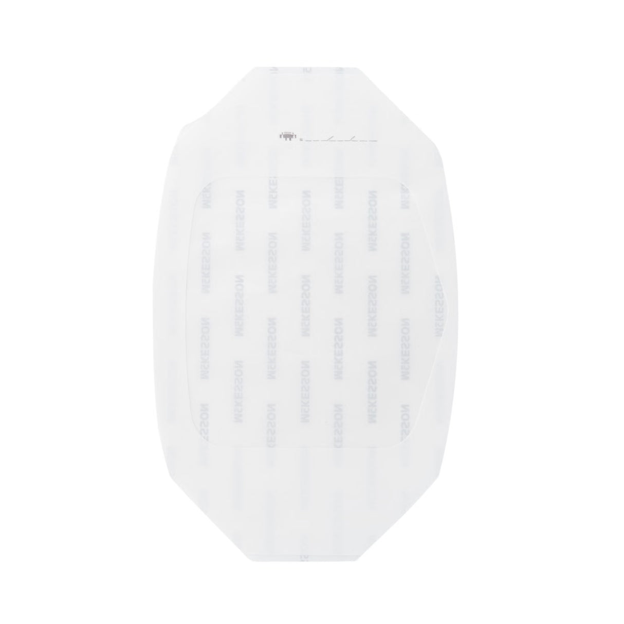 McKesson Octagonal Dressing with Frame-Style Delivery, 6 x 8 Inch, Transparent