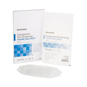 McKesson Transparent Film Dressing, Octagon Frame Style Delivery, Sterile