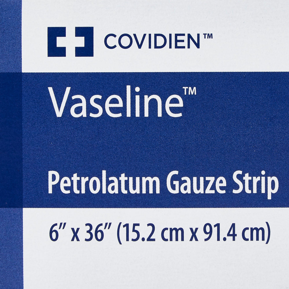 Cardinal Health Vaseline Petrolatum Impregnated Dressing, 6 x 36 Inch