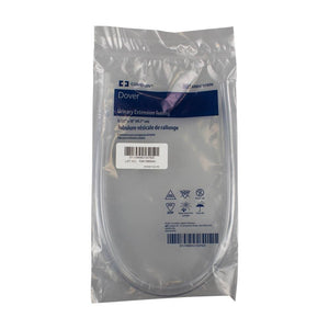 Cardinal Health Dover Urinary Extension Tube with Latex Connector, 8.5mm x 18" - 8884731900 - LL Medico