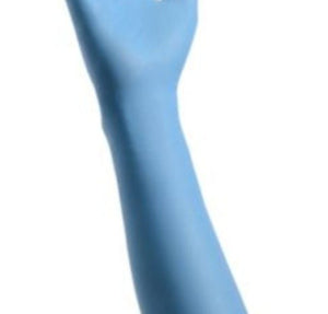 Cardinal Health Decontamination Extended Cuff Length Nitrile Exam Glove, Blue