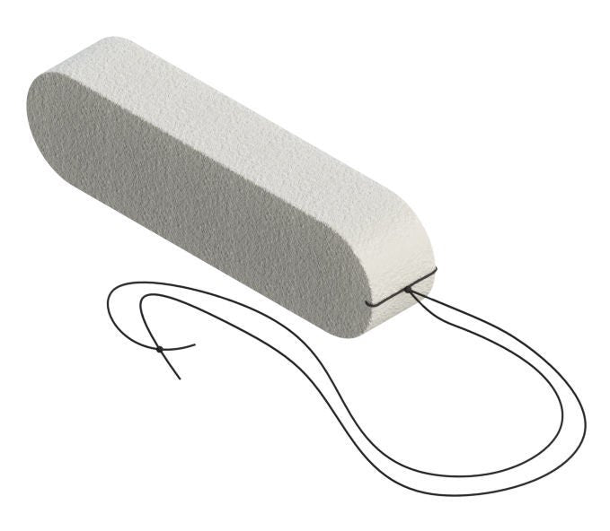 Rhino Rocket Nasal Packing, Nonimpregnated, 1 x 2 x 8 Centimeter
