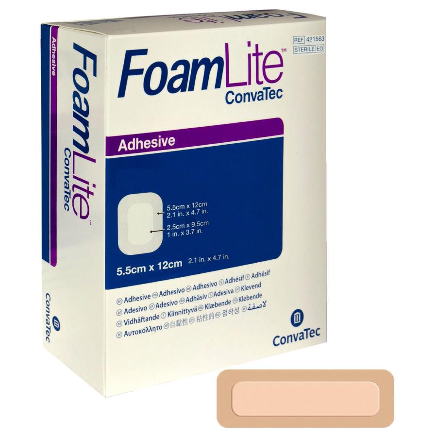 FoamLite Thin Foam Dressing, 4 x 4 Inch