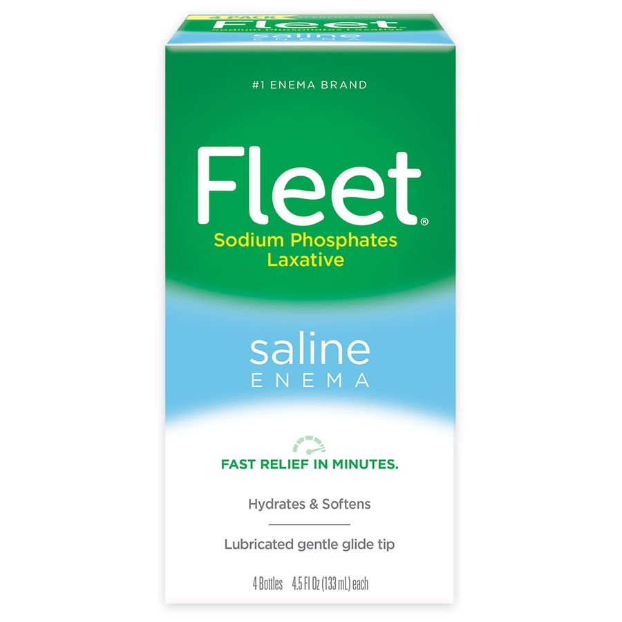 Fleet Saline Enema, 4.5 oz