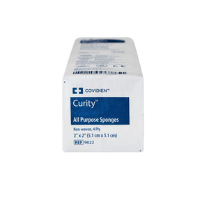 Cardinal Health Curity Nonwoven Sponge, 2 x 2 Inch, 4-Ply