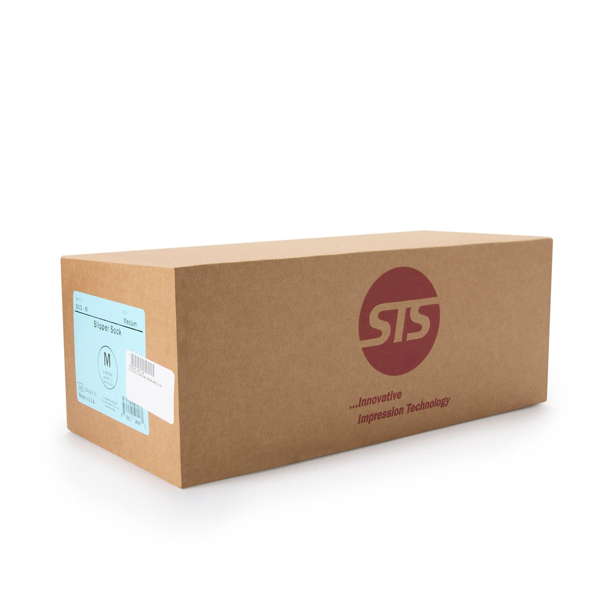 STS Casting Sock, Slipper, Beige, Polyester / Resin, Medium, Male 6 to 9.5 Shoe Size / Female 6 to 10.5 Shoe Size - 903-M-Box - LL Medico