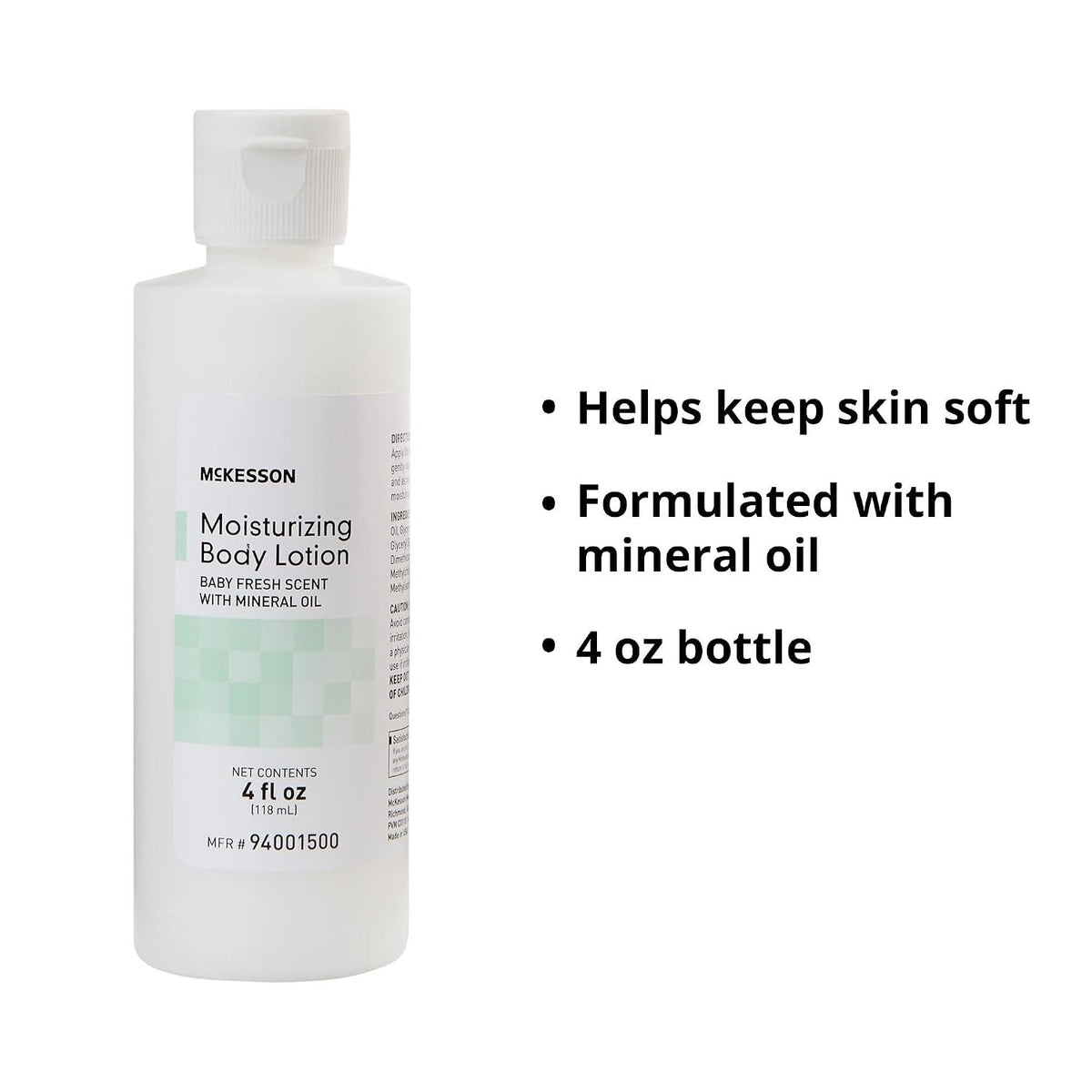 McKesson Moisturizing Body Lotion, Baby Fresh Scent