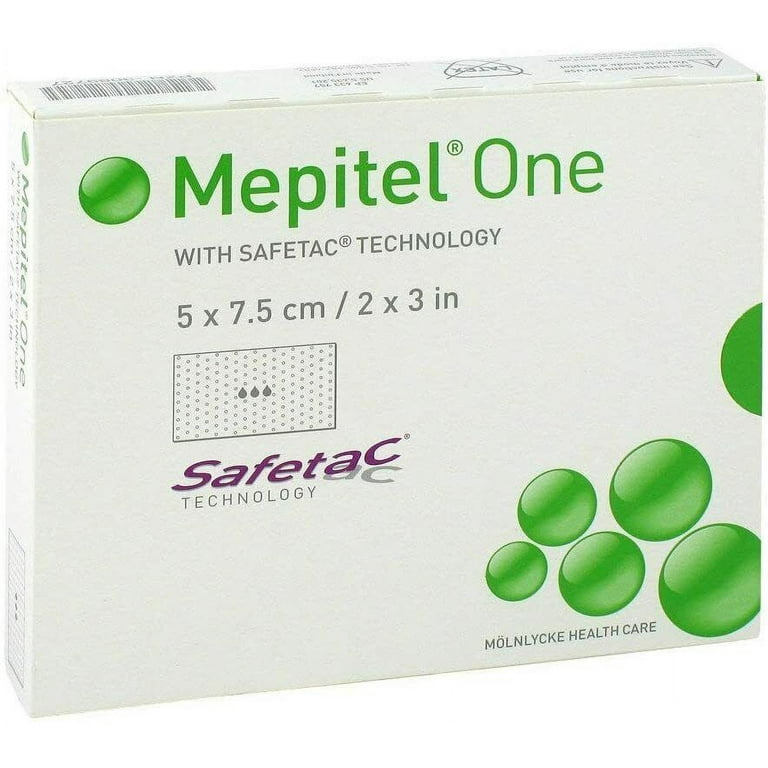 Mepitel One Wound Contact Layer Dressing, 2 x 3 Inch