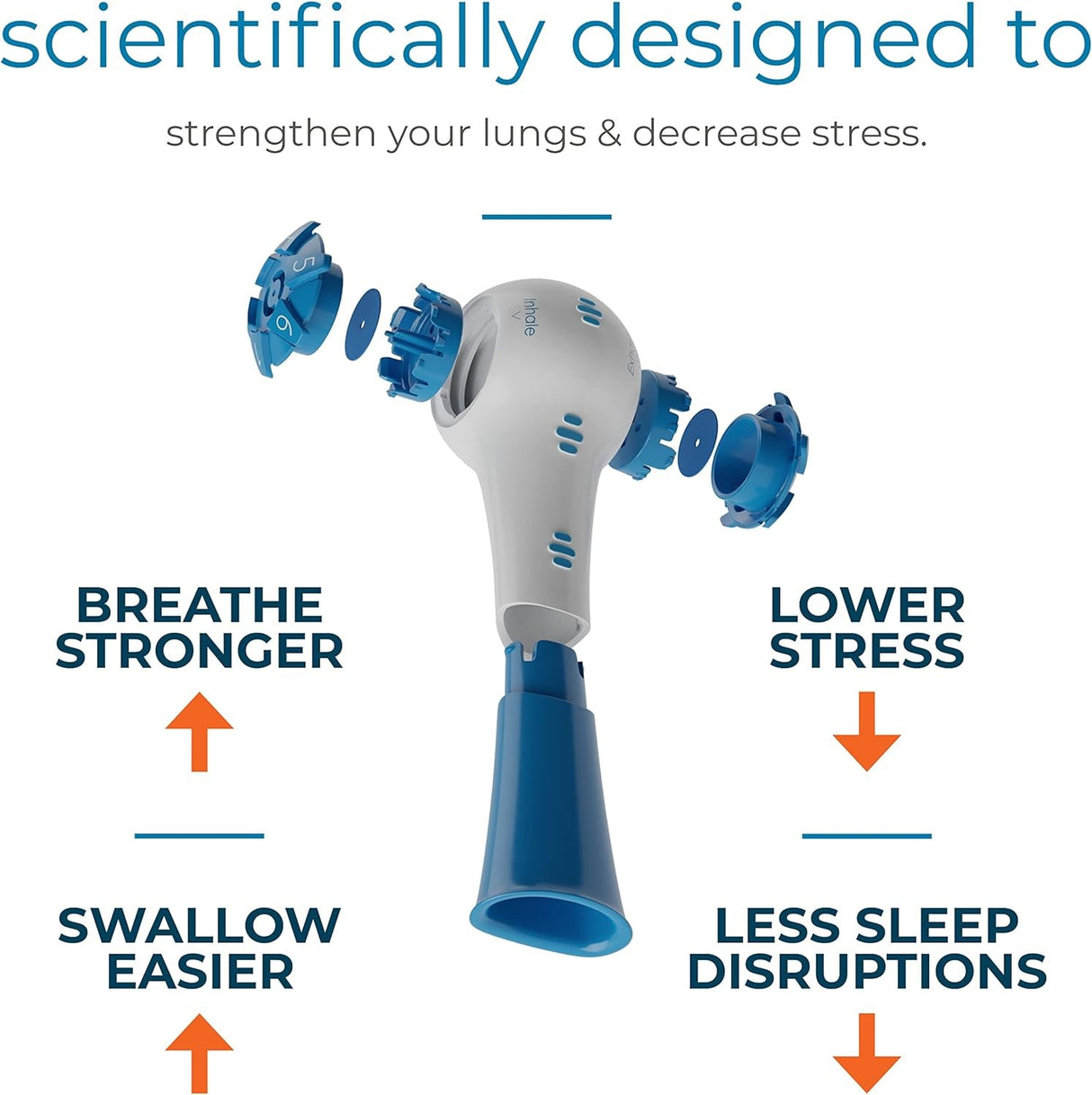 PN Medical The Breather Respiratory Muscle Trainer, Adult