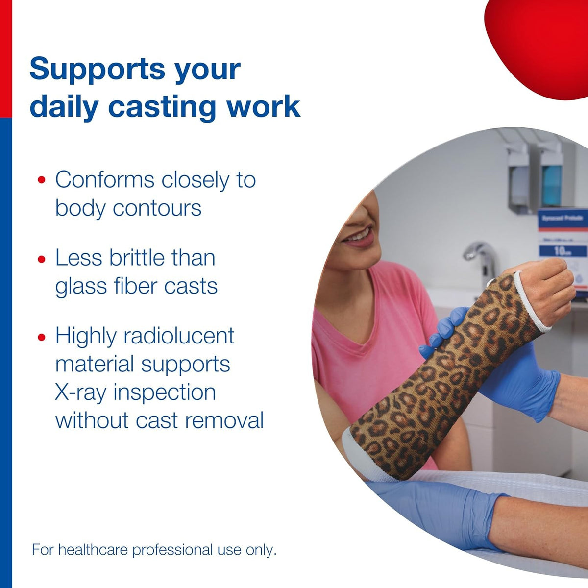 Delta-Cast Prints Cast Tape, Camouflage Print, 3" x 12', Polyester - BSN4003 - LL Medico