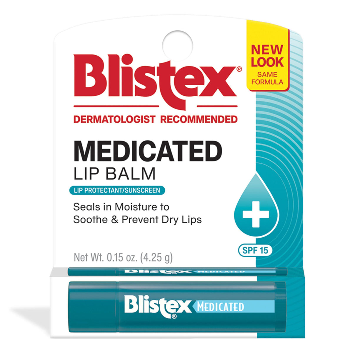 Blistex Medicated Lip Balm SPF 15, 0.15 oz