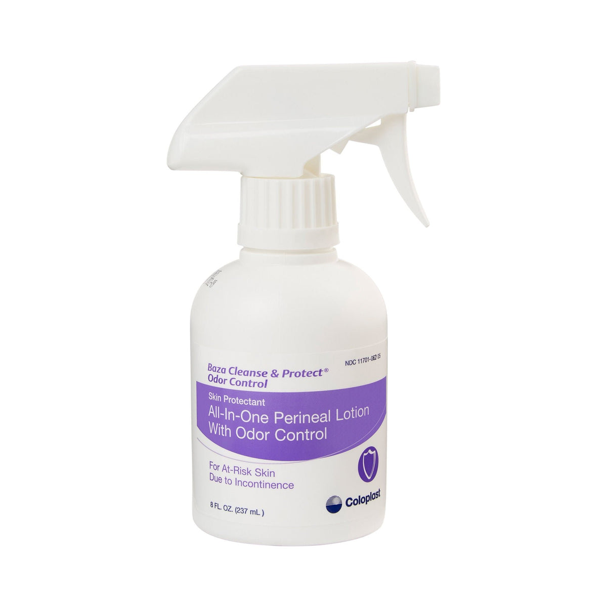 Baza Cleanse and Protect Perineal Lotion w/ Odor Control, 8 oz - COI7725 - LL Medico