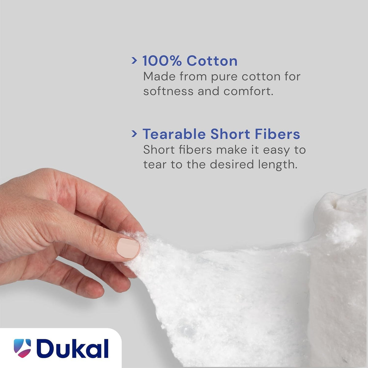 Dukal Bulk Rolled Cotton