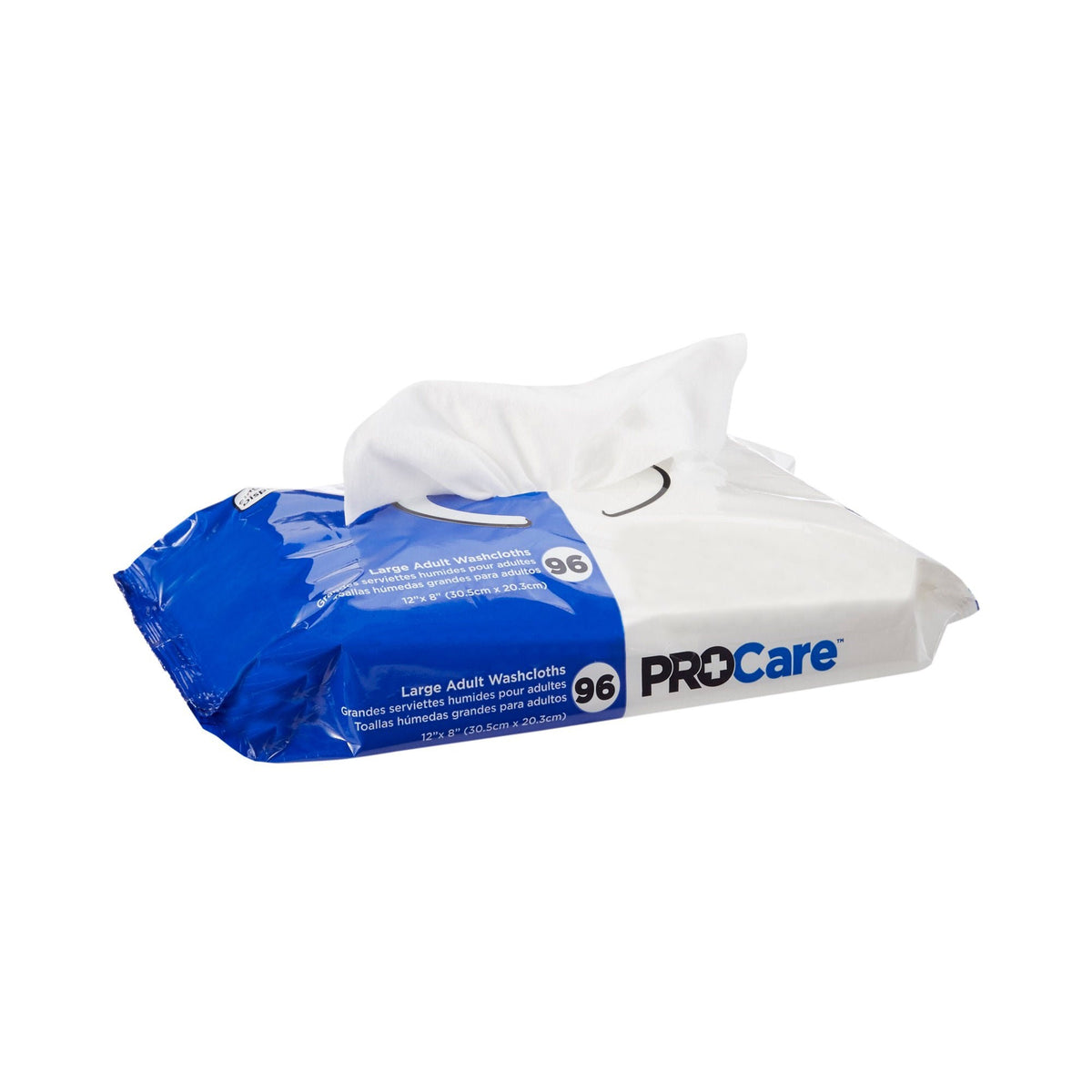 ProCare Large Adult Washcloths, 12" x 8" - CRW-096 - LL Medico