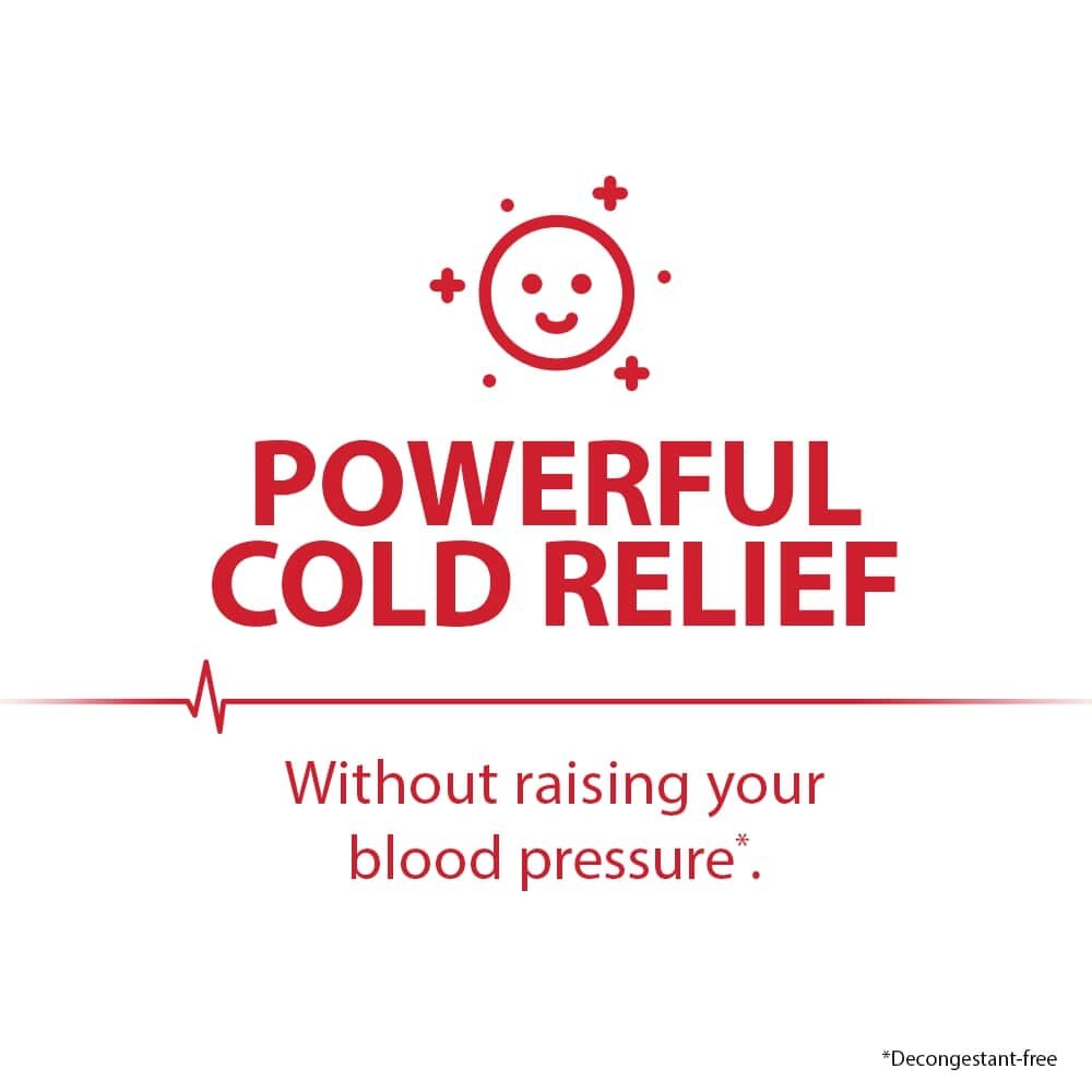 Coricidin HBP Cold & Flu Relief Tablets, 20 ct