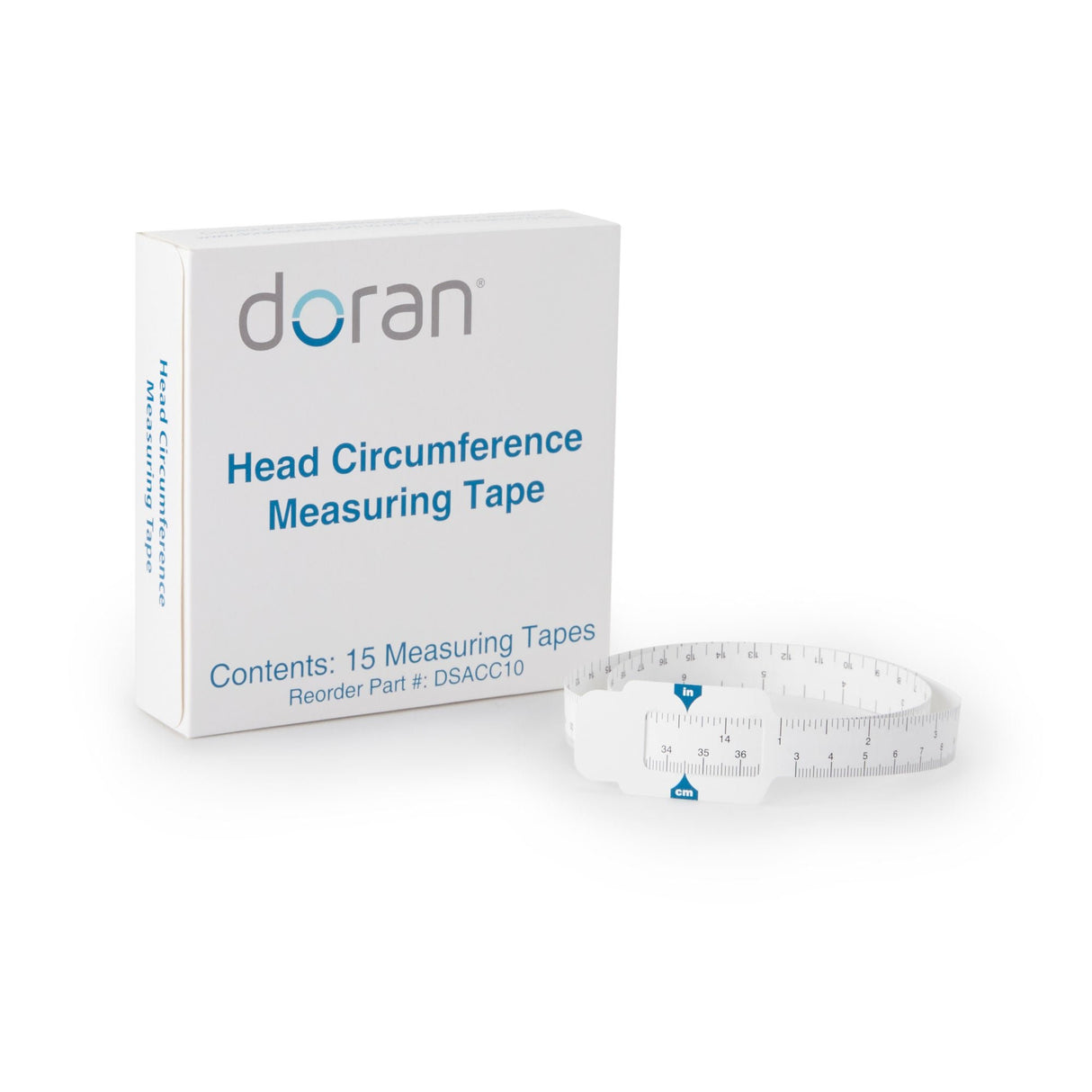 Doran Circumference Measure Tape, English/Metric, 23"