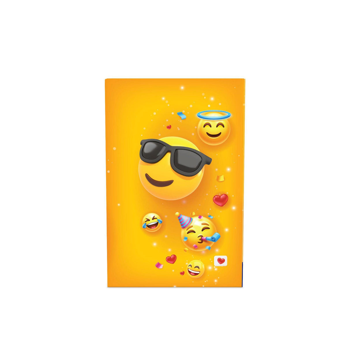 Dukal Fun Emojis Design Series Stat Strip Adhesive Bandages, Sterile, 3/4 x 3 Inch