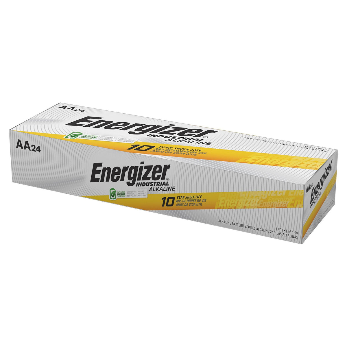 Energizer Industrial, Alkaline Battery, AA, 1.5 Volt, Disposable - EN91 - LL Medico