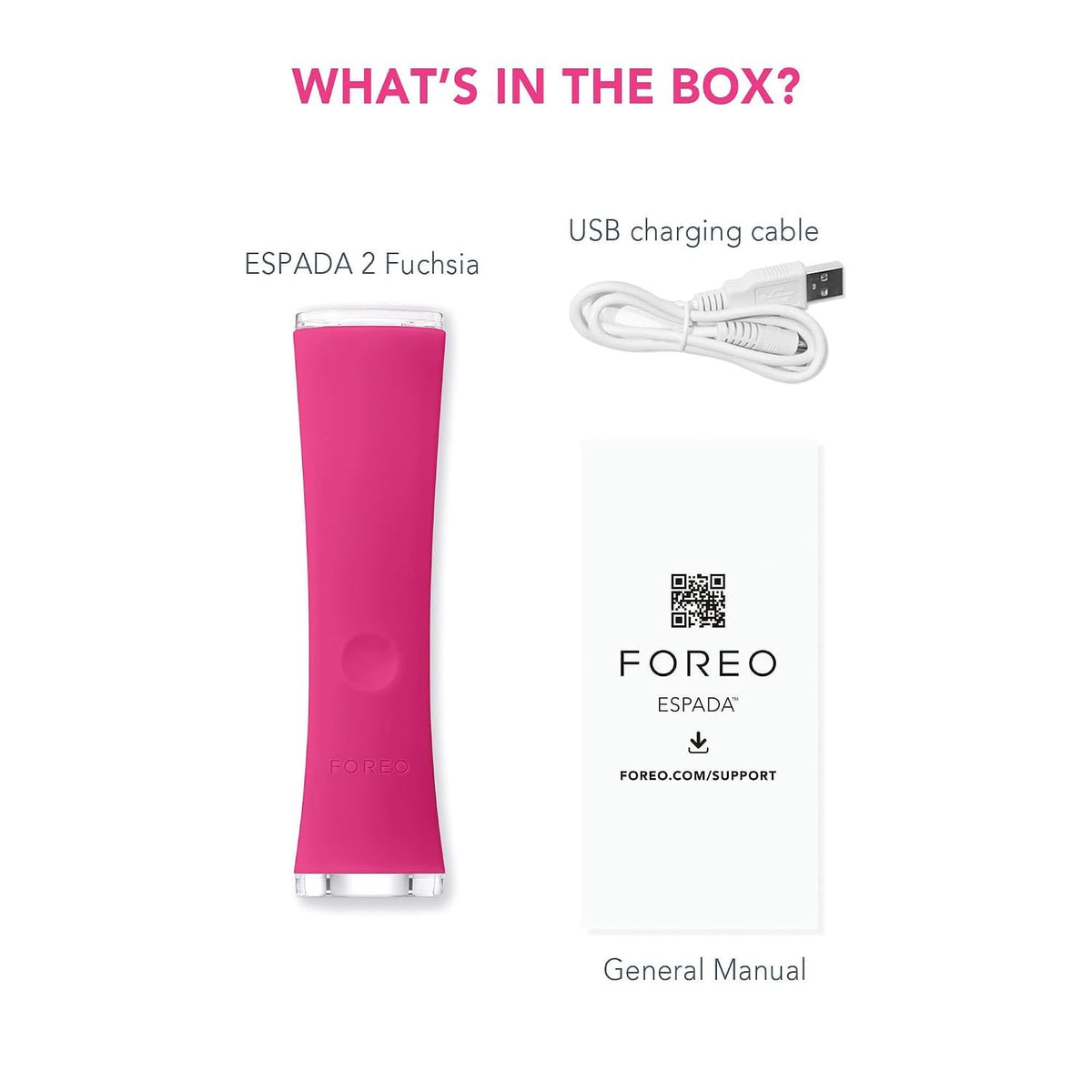 ESPADA 2 Acne Therapy Device, Fuchsia