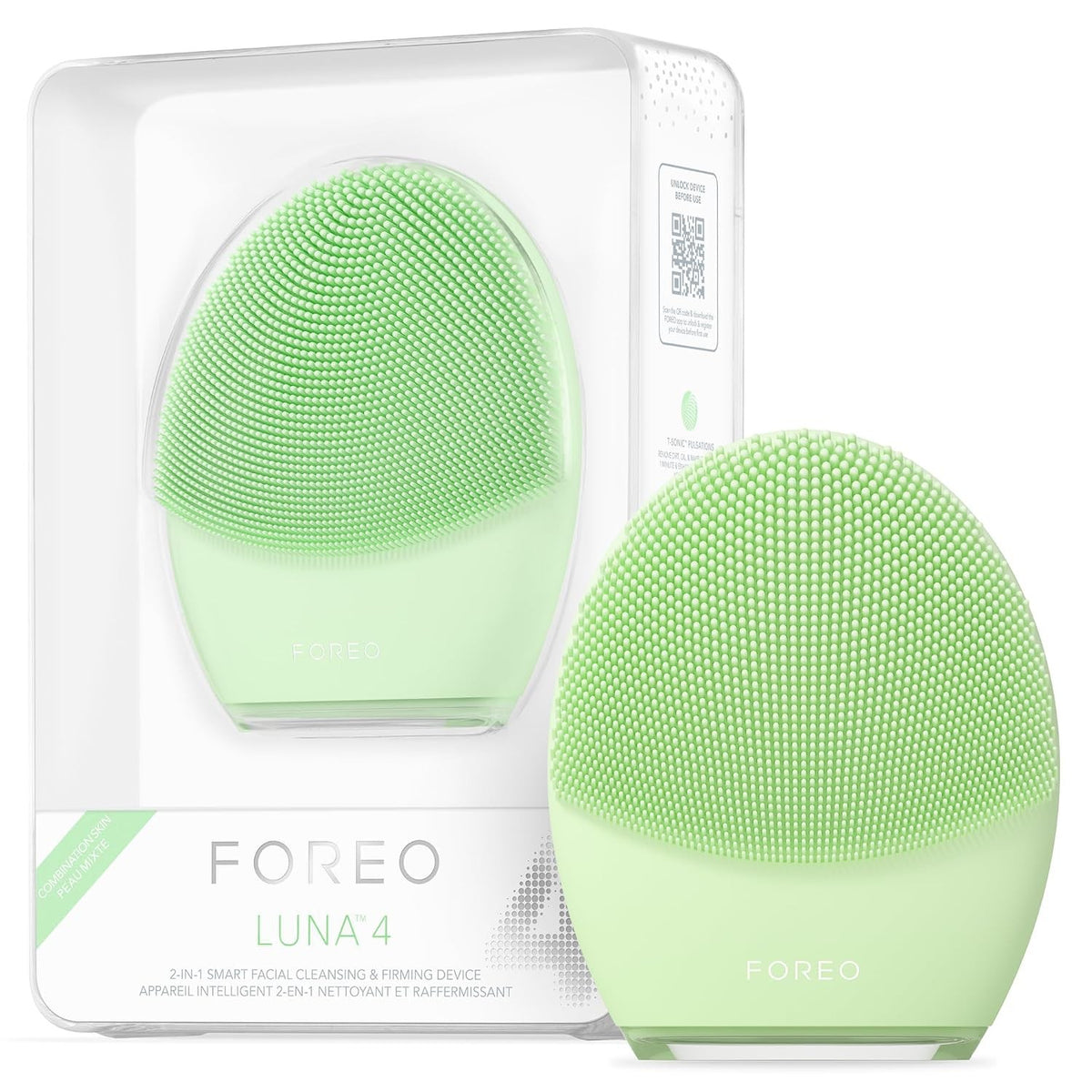 LUNA 4 Facial Cleansing Device for Combination Skin
