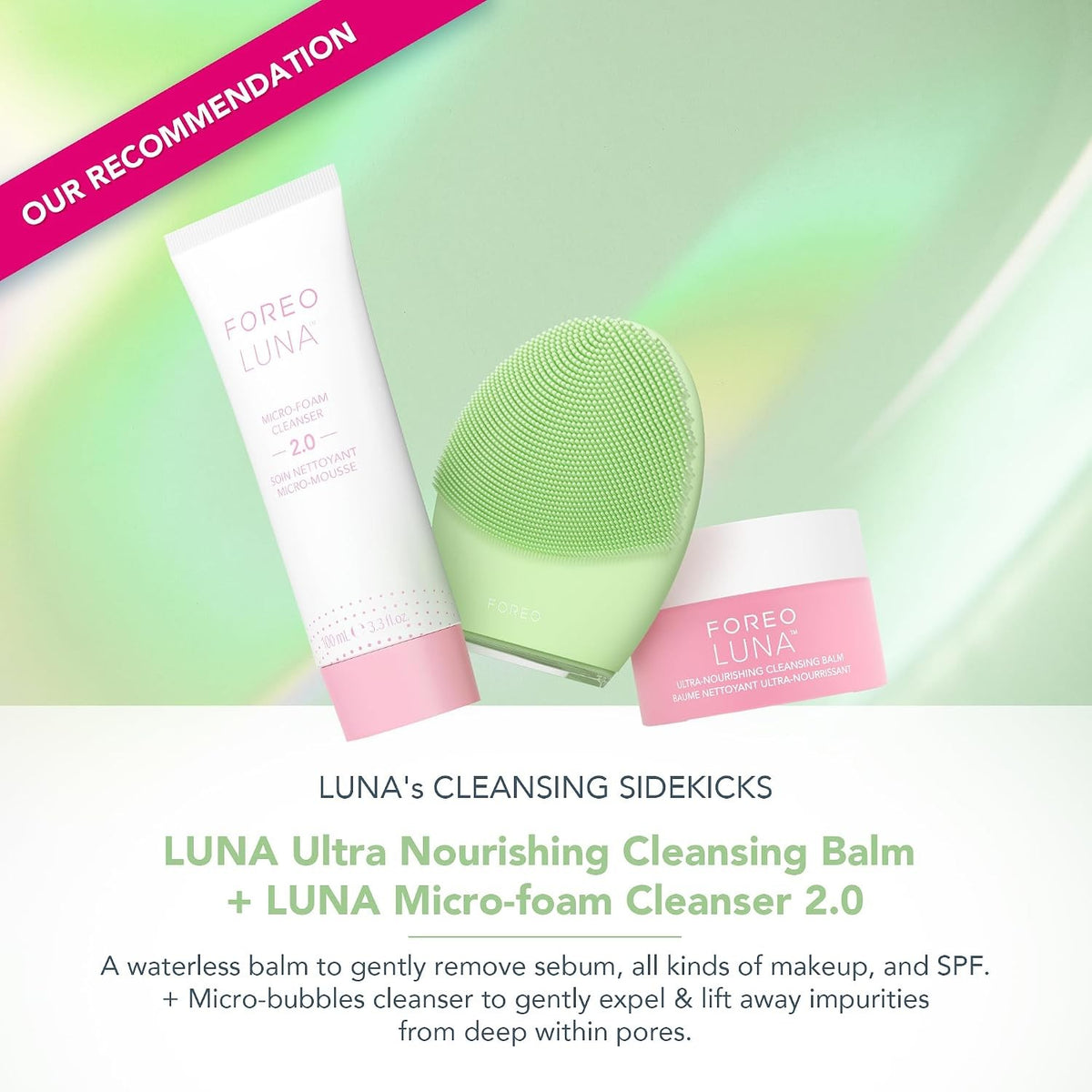 LUNA 4 Facial Cleansing Device for Combination Skin