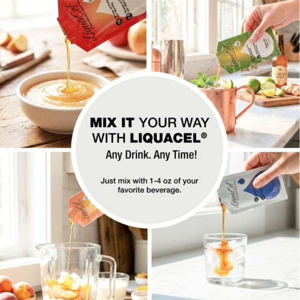 LiquaCel Concentrated Liquid Protein, Watermelon Flavor, 1 oz