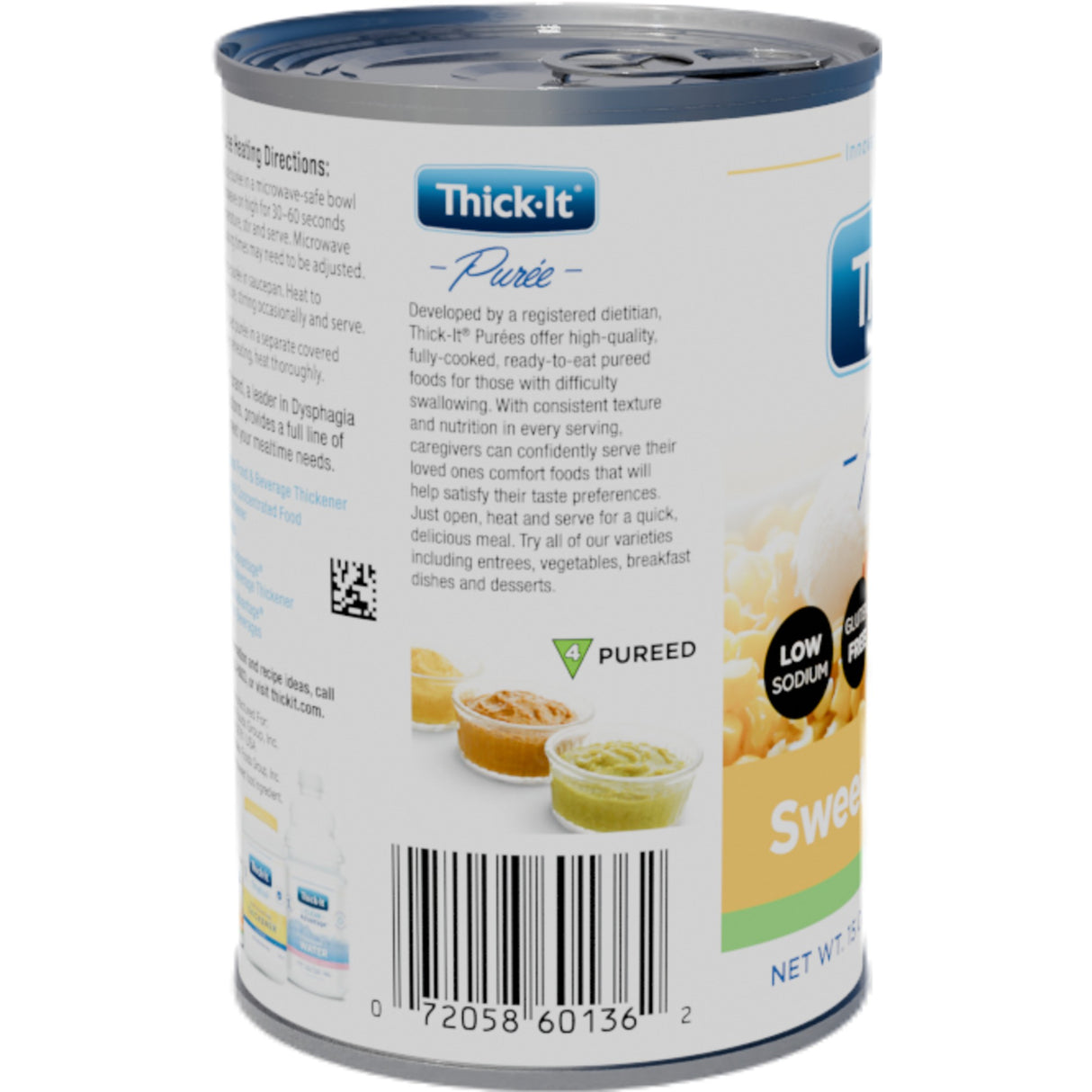 Thick-It Sweet Corn Puree, 15 oz