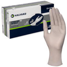 Halyard Sterling SG Nitrile Exam Gloves, Powder-Free, Gray
